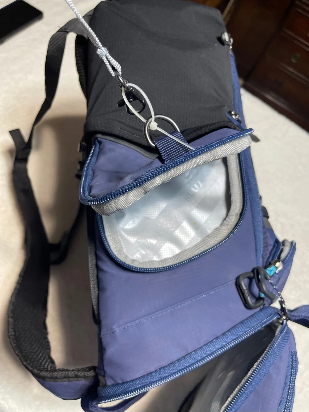 Titan by Artic Zone Navy & Black 26-Can Everyday Backpack